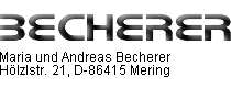 Impressum und Anbieterkennzeichnung, inhaltlich verantwortlich gem&auml;&szlig; Telemediengesetz: Maria und Andreas B(2) E(3) C(2) H(4) E(3) R(7) E(3) R(7)